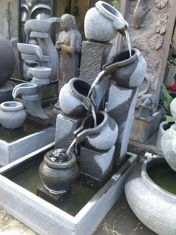 Concrete Water Fountain