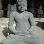 Sitting Buddha Statue Concrete