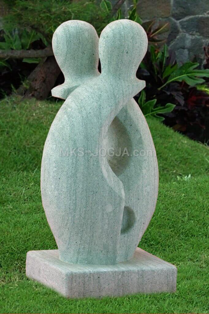 stone sculpture abstract figure