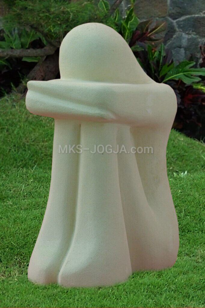 Stone Abstract Statue for sale